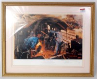 Lot 84 - A signed limited edition Cuneo print 794/850...
