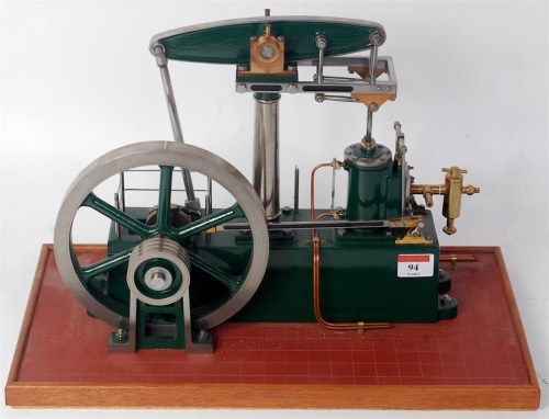 Lot 94 - Of unknown castings, live steam stationary...