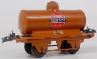 Lot 410 - Hornby 1931-2 orange Pratts petrol tank wagon...