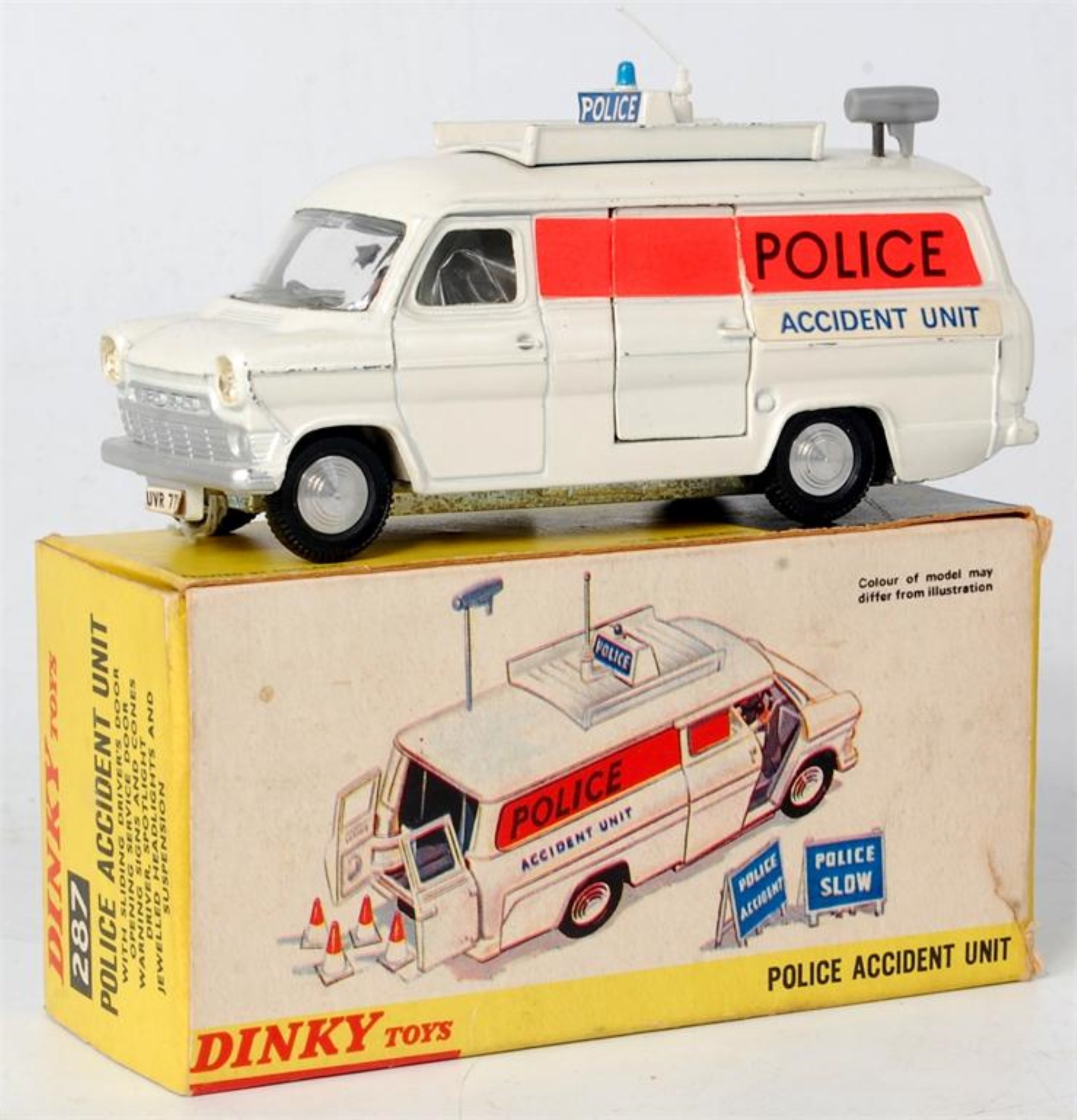 Lot 1917 - Dinky Toys, 287 Police Accident unit, white