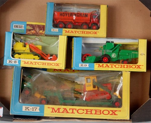 Lot 2329 - Matchbox, Kingsize boxed diecast group, all...