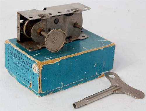 Lot 3190 - Meccano, Aero clockwork motor No.2, in the...