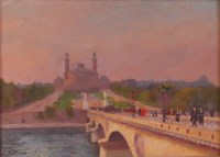 Lot 844 - Jules Ernest Renoux (French 1863-1932) - Pont...