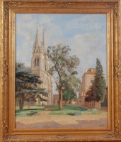 Lot 871 - Charles Cottet (1863-1924) - Cathedrale des...