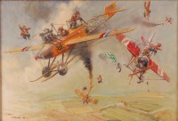 Lot 876 - Sir Terence Cuneo (1907-1996) - The first Manx...