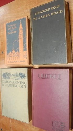 Lot 450 - HUTCHINSON (Ed.), Cricket, 1903; BRAID James,...