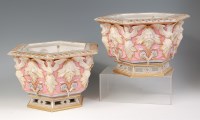 Lot 467 - A pair of late 19th century French Sevres...