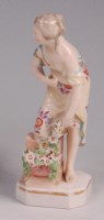 Lot 480 - An 18th century Derby porcelain figure,...