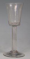 Lot 511 - An 18th century pedestal goblet, with bucket...