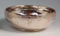 Lot 627 - A Birks sterling silver fruit bowl, of...