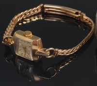 Lot 674 - A Tudor Royal ladies gold cased cocktail watch,...