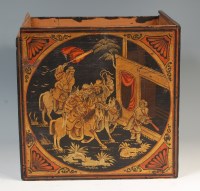 Lot 774 - An early 19th century Chinese painted softwood...