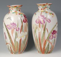 Lot 783 - A pair of 19th century Japanese stoneware...