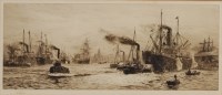 Lot 811 - William Lionel Wyllie (1851-1931) - Tallship...