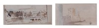 Lot 815 - John Varley (1778-1842) - Two landscape...