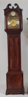 Lot 914 - An early 19th century mahogany longcase clock...