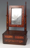 Lot 938 - An early 19th century Dutch marquetry dressing...