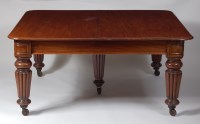 Lot 939 - An early Victorian mahogany extending dining...