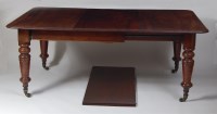 Lot 941 - A William IV mahogany extending dining table,...