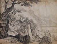 Lot 818 - Allart Van Everdingen (1621-1675) - Mountain...