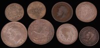 Lot 58 - Mixed lot of 8 silver coins to include; 1935...