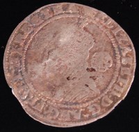 Lot 2 - Great Britain, 1574 sixpence, Elizabeth I,...