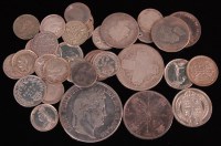 Lot 73 - Mixed lot of silver coins to include; 1887...