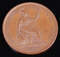 Lot 33 - Great Britain, 1845, penny, Victorian 'young...