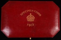 Lot 102 - Great Britain, cased 1911 George V Coronation...