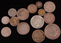 Lot 106 - Mixed lot of silver coins to include; Spanish,...