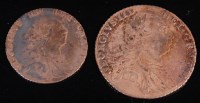 Lot 12 - Great Britain, 1787 shilling, George III "old...