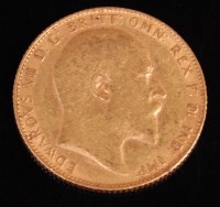Lot 141 - Great Britain, 1908, gold full sovereign,...