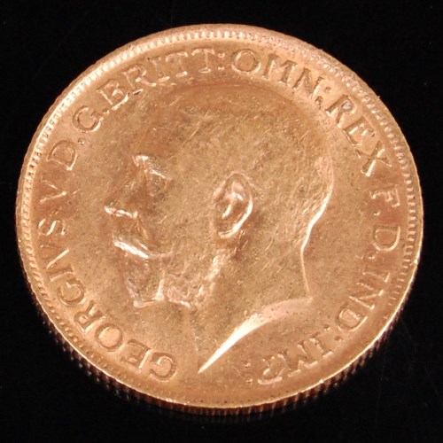 Lot 142 - Great Britain, 1912, gold full sovereign,...