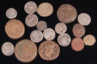 Lot 162 - Eighteen various Ancient Roman and other coins...