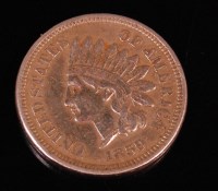 Lot 170 - USA, 1859, one cent, first year of issue, Obv....