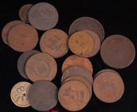Lot 201 - 19 various George III and later trade tokens...