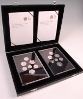 Lot 203 - Great Britain, 2008, cased silver proof set...