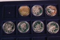 Lot 213 - Great Britain, 7 various silver proof...