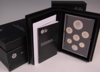 Lot 233 - Cased 2013 and 2014 The United Kingdom proof...