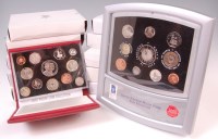 Lot 234 - 11x cased UK proof coin sets, 1999, 2001, 2002,...