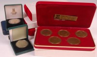 Lot 236 - Mixed lot of various Cupro-Nickel cased proof...