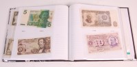 Lot 245 - A collection of approx. 120 bank notes from...