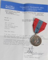 Lot 291 - An Elizabeth II Imperial Service medal,...