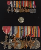 Lot 304 - A George V Distinguished Service Cross medal...