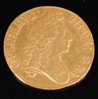 Lot 117 - Great Britain, 1698, gold guinea, William III '...