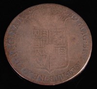 Lot 43 - Great Britain, 1689, half crown, William &...