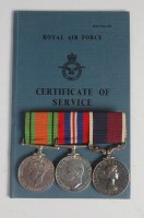 Lot 306 - A trio of medals to include Elizabeth II R.A.F....