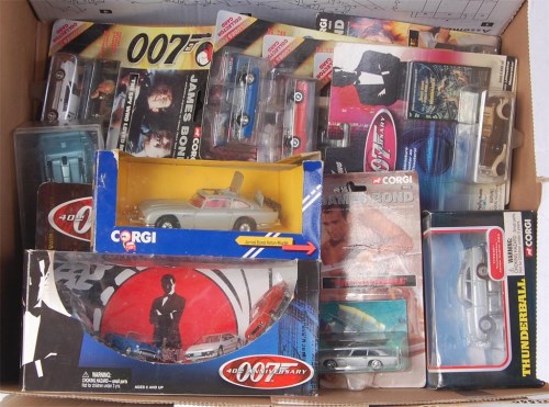 Lot 2654 - Corgi, Johnny Lightning, Atlas and other James...