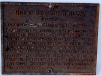 Lot 44 - An unrestored Great Eastern Railway cast iron...
