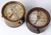 Lot 55 - 2 Railway signal indicator dials, to include...